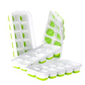 Modern Ice Cube Tray with Lids - 4 Pack for Daily Use