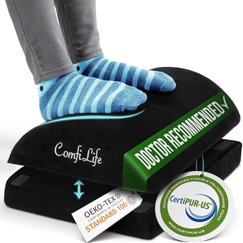 Smart Home ComfiLife Foot Rest for Under Desk at Work Collection